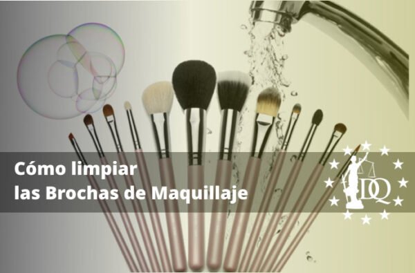 Cómo limpiar las Brochas de Maquillaje