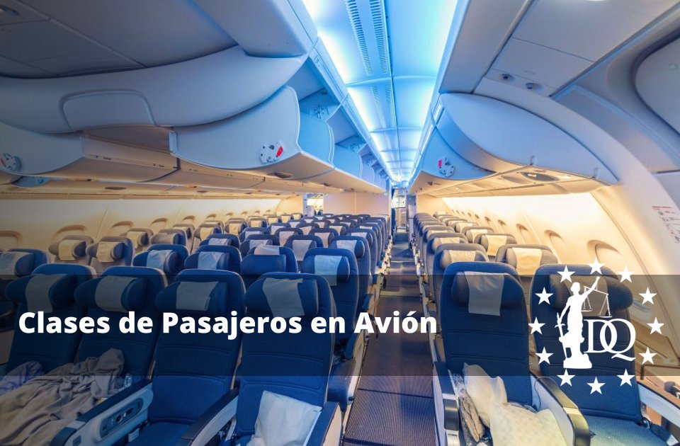 Clases de Pasajeros en Avión