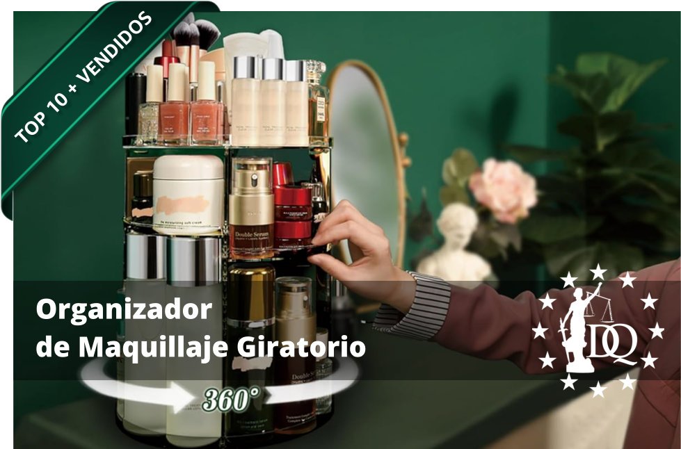 Organizador de Maquillaje Giratorio