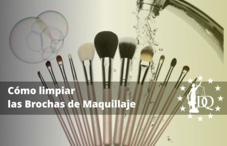 Cómo limpiar las Brochas de Maquillaje